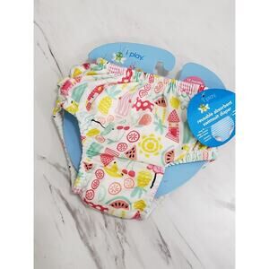 NEW i play 12‎ Month Swim Swimsuit Diaper Floral iplay by green sprouts
